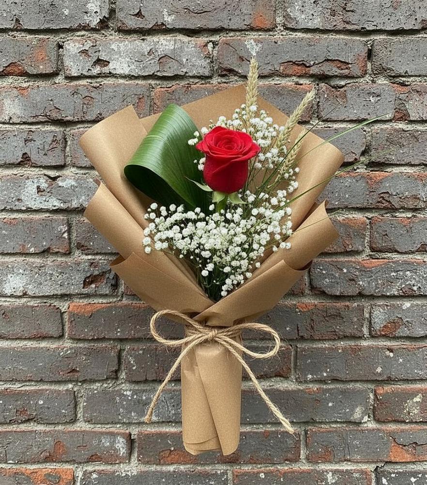 Букет Премиальная роза в Янтарном Букет цветов из: Розы в Янтарном