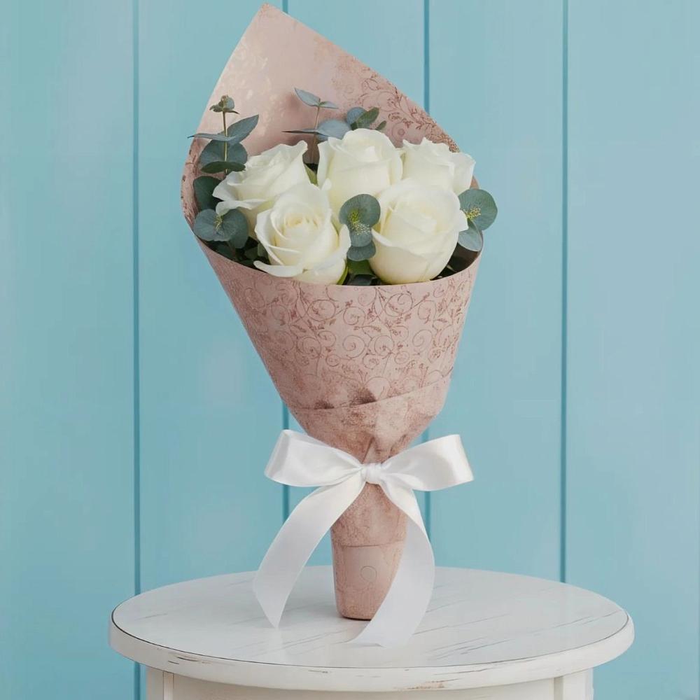 Букет контраст в Янтарном Букет цветов из: Розы в Янтарном