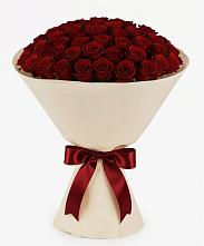 101 Бордовая роза Блэк Бакарра в Янтарном Букет 101 Бордовая роза Блэк Бакарра в Янтарном