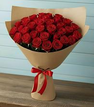 Букет Красные розы Милано #REPLACE_PRED# Янтарном