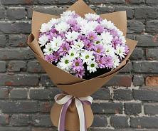 Букет грани совершенства в Янтарном Букет цветов из:  Хризантемы в Янтарном