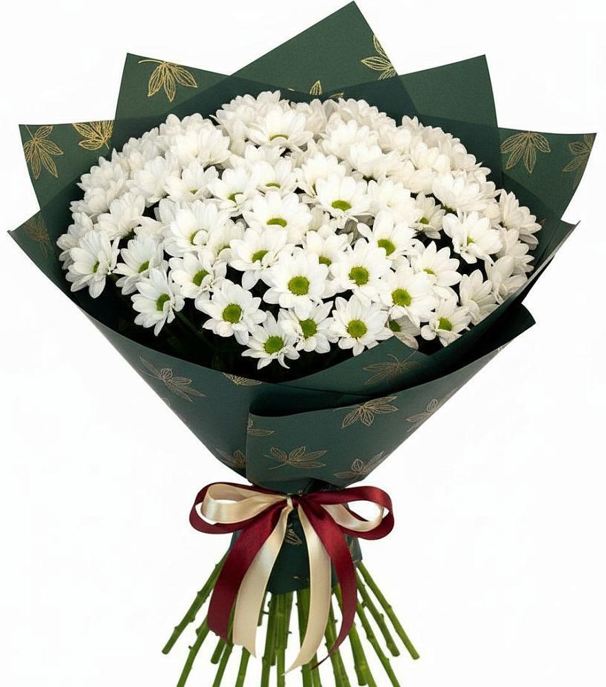 Букет цветов из: Хризантемы в Янтарном