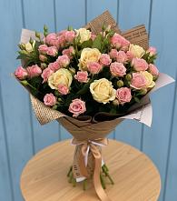 Букет варенье из роз #REPLACE_PRED# Янтарном Букет цветов из:  Розы #REPLACE_PRED# Янтарном