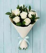 Букет мечты в Янтарном Букет цветов из:  Розы в Янтарном