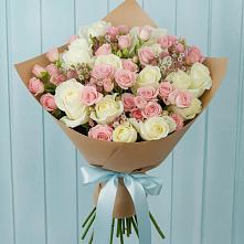 Букет романтичный подарок в Янтарном Букет цветов из:  Розы в Янтарном
